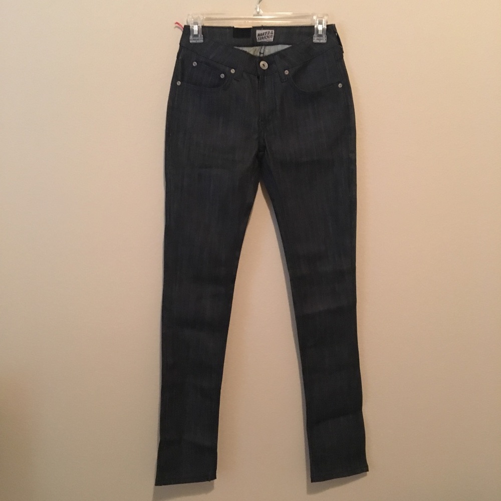 NWT Naked & Famous SkinnyGirl raw jean | size 24